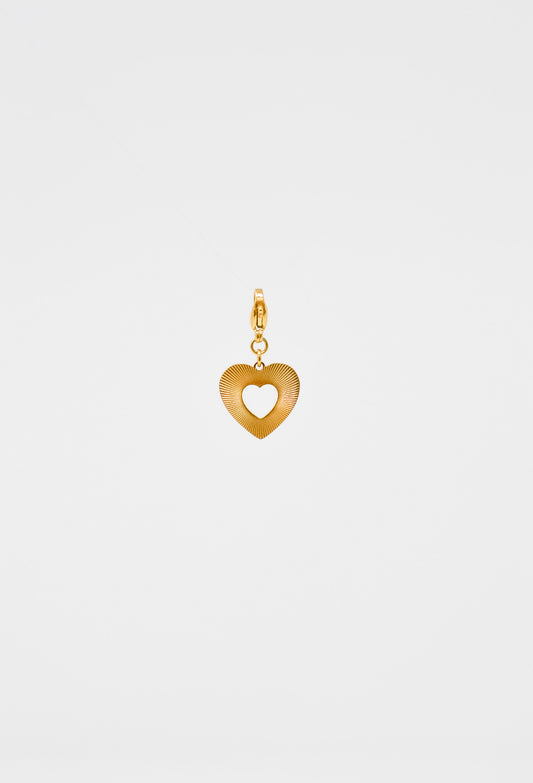 Double Sided Heart Charm